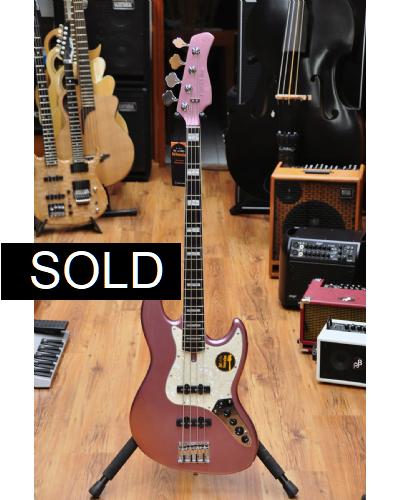 Sire Marcus Miller V7 2nd Gen Burgundy Alder Ebony